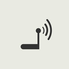 internet router vector icon illustration sign