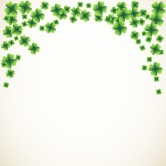 Saint Patrick's Day frame background