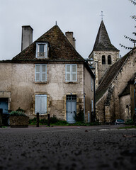 Fototapeta na wymiar Village typique français 