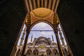 Blue Mosque (Sultan Ahmed Mosque or Sultan Ahmet Camii), Istanbul, Turkey, Eastern Europe