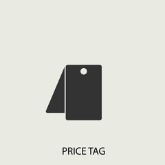 price tag  vector icon illustration sign 