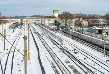 Railway station from above. Nizhyn