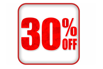 30&Off, image representing 30% off	