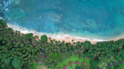 A beautiful shot of the Sao Tome e Principe in Prince Island,Africa