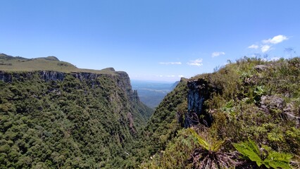view of the mountains