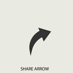 share vector icon illustration sign 