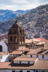 Church and Convent of Santa Clara (Iglesia or Templo de Santa Clara), Cusco, Cusco Region, Peru, South America - obrazy, fototapety, plakaty
