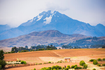 Fototapeta premium Peruvian countryside just outside Cusco (Cuzco), Peru, South America