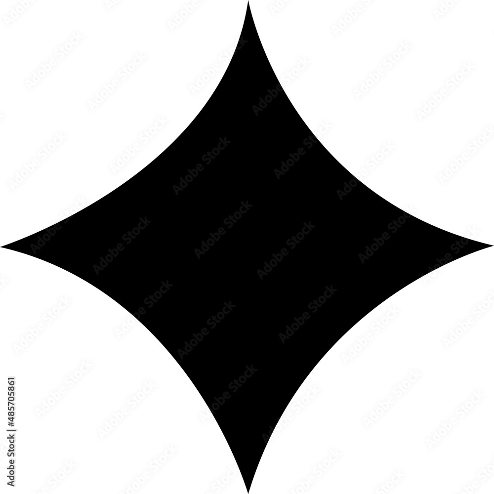 Poster diamonds element in flat simple style on white background..eps