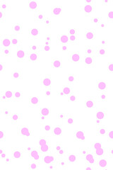 Scrapbook seamless pattern. Cute birthday prints. Baby girl pattern. Pastel illustration. Retro background. Geometric trendy color backdrop. Vector illustration