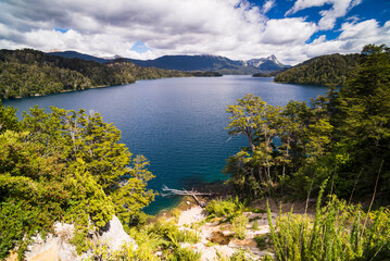 Espejo Lake (Lago Espejo), part of 7 lakes route, Bariloche (aka San Carlos de Bariloche), Rio...