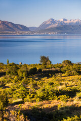 Lago Nahuel Huapi (Nahuel Huapi Lake), San Carlos de Bariloche, Rio Negro Province, Patagonia,...