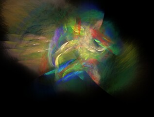 Imaginatory fractal abstract background Image