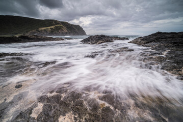 Tapotupotu Bay, Cape Reinga (Te Rerenga Wairua), Aupouri Peninsula, Northland, New Zealand