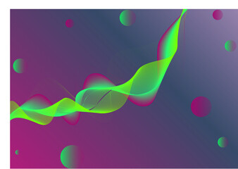 Abstract background design with fiery green and fiery pink colors. elegant dark light gradient can be used for web design
