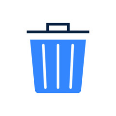 Bin delete dump or garbage icon