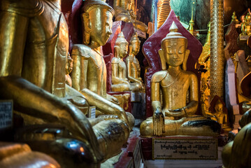 Fototapeta premium Pindaya Cave Festival, Pindaya, Shan State, Myanmar (Burma)