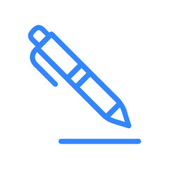 Pen write or writing icon