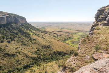 Fototapeta premium Canyon in Isalo National Park, Ihorombe Region, Southwest Madagascar