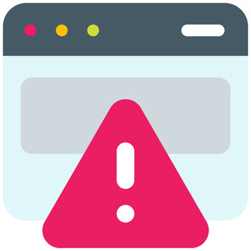 error flat icon