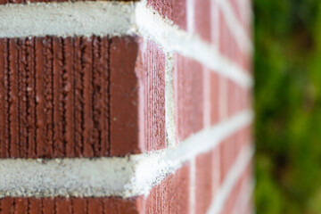 Brick wall on a building