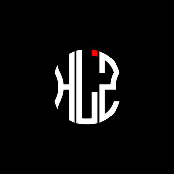 HLZ letter logo creative design. HLZ unique design