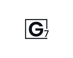 G7, 7G Initial letter logo