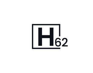 H62, 62H Initial letter logo