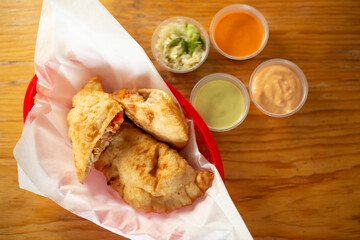 mexican empanadas on a plate