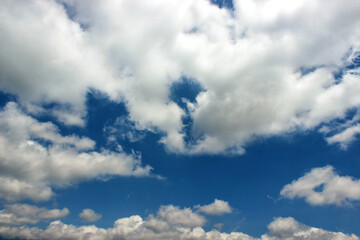 Obraz premium blue sky with clouds