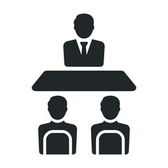 Employer interview icon
