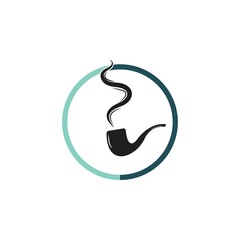 Smoke steam icon logo illustration isolated on white background Aroma vaporize icons. Smells vector line icon  hot aroma  stink or cooking steam symbols  smelling or vapor