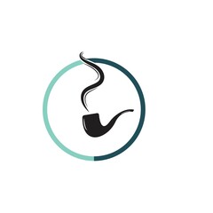 Smoke steam icon logo illustration isolated on white background Aroma vaporize icons. Smells vector line icon  hot aroma  stink or cooking steam symbols  smelling or vapor