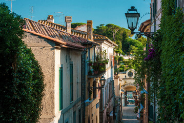 Aguillara Sabazia Town, Lake Bracciano,  Province of Rome, Italy