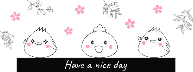 Vector image of linear set, black and white cute kids illustration.
easy to color.
Jungle animal element set, coloring book template collection, digital element vector illustration outline group