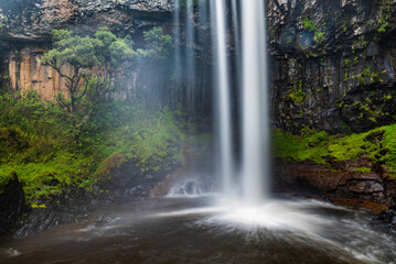Chania Waterfall in Aberdare National Park, Kenya