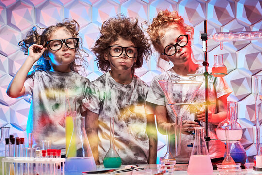 kids after experiments