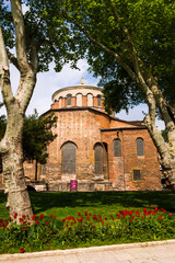 Fototapeta na wymiar Hagia Irene, a Church in the Outer Courtyard of The Topkapi Palace, Istanbul, Turkey, Eastern Europe