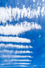 blue sky with clouds