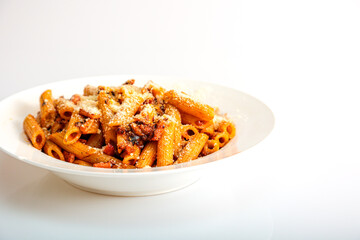 イタリアン料理　ペンネアラビアータ