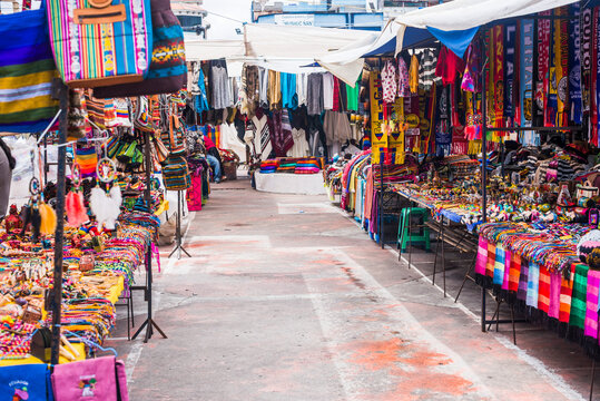Otavalo Market, Imbabura Province, Ecuador