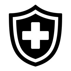Health Protection Icon Glyph Icon Vector