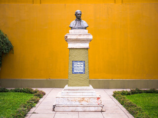 Statue at La Ermita Church, Barranco District, Lima, Lima Province, Peru, South America