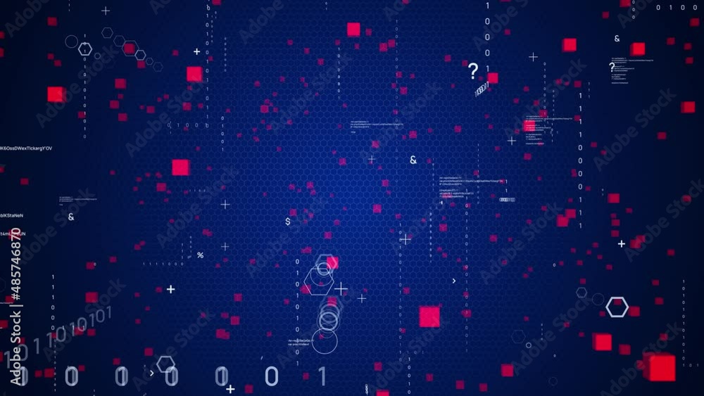 Poster digital transformation concept. futuristic technology. abstract background.