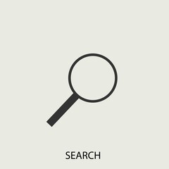 Search vector icon illustration sign