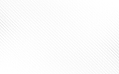 Abstract diagonal lines. White background with smooth stripes. Minimal website backdrop template. Clean design for brochure or poster. Vector illustration