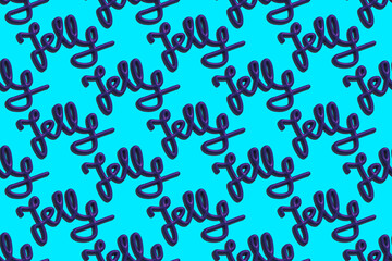 Jelly Endless and Seamless Pattern