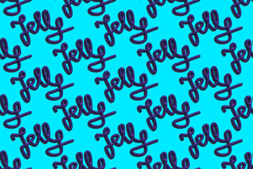 Jelly Endless and Seamless Pattern