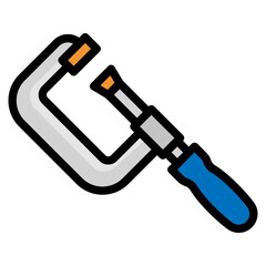 clamp line icon