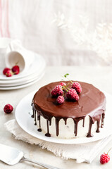 chocolate raspberry cake